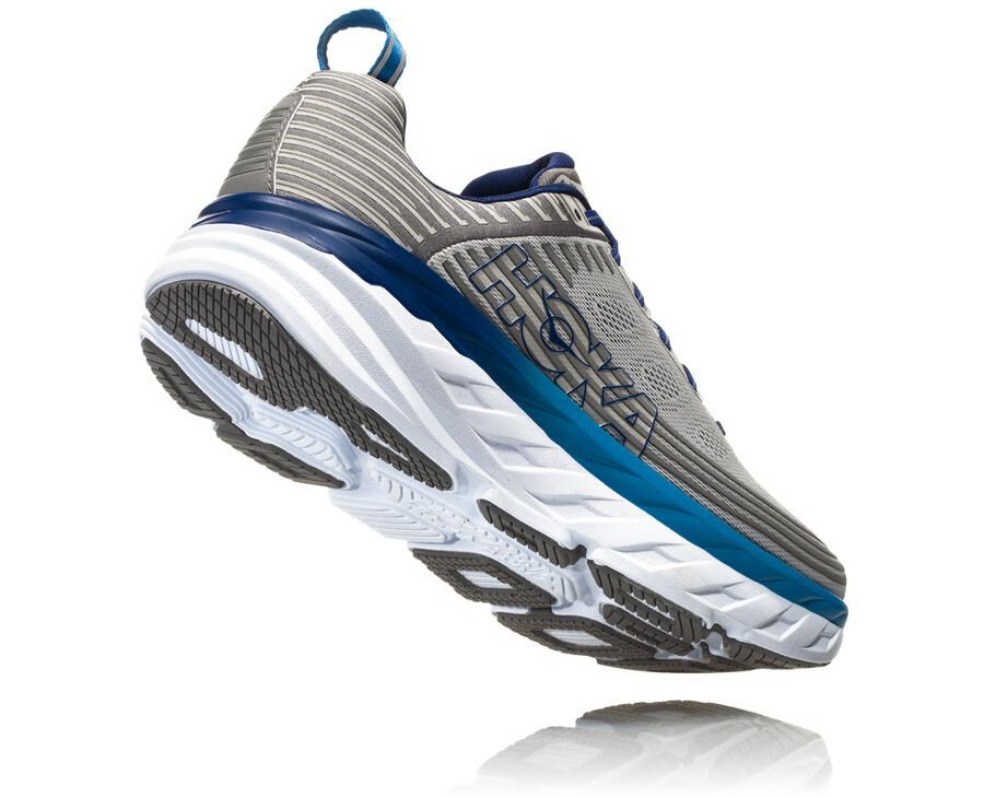 Hoka One One Hardloopschoenen Heren - Bondi 6 - Grijs - AC9178620